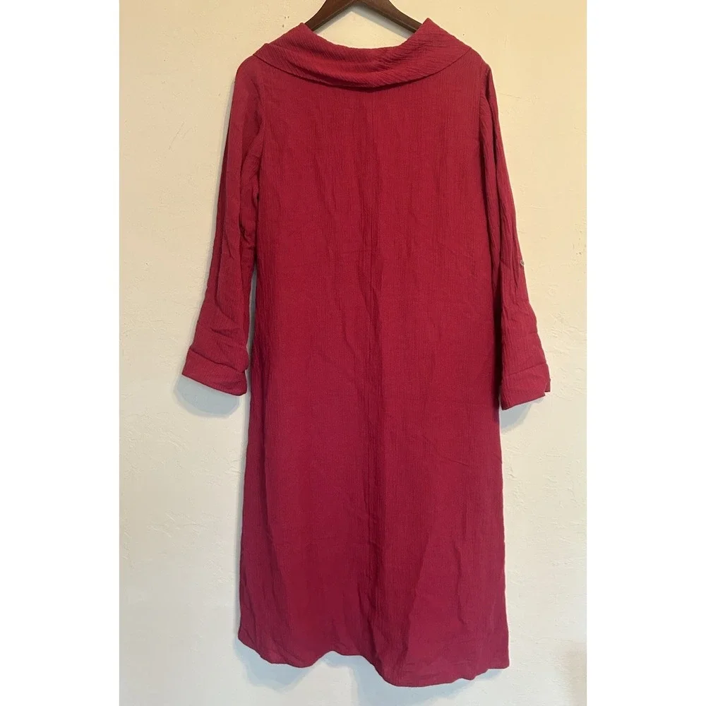 Soft Surroundings dark raspberry